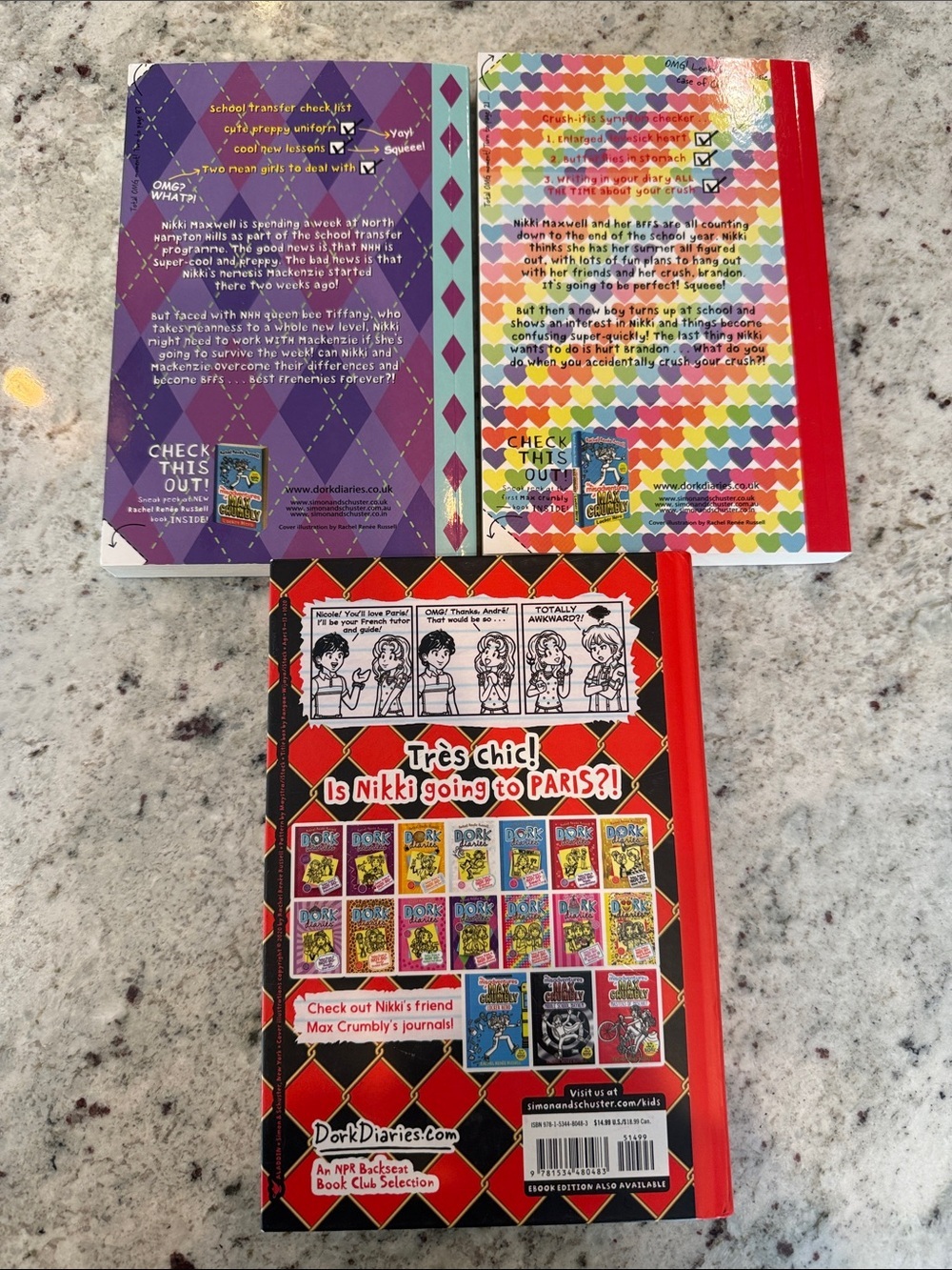 Dork Diaries Kids Book - Set of 3 - Picture 2 of 6